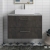 Hudson Reed Juno Wall Hung 2-Drawer Vanity Unit with Bellato Grey Worktop 800mm Wide - Metallic Slate