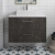 Hudson Reed Juno Wall Hung 2-Drawer Vanity Unit with Sparkling White Worktop 800mm Wide - Metallic Slate | Thumbnail Image