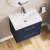 Hudson Reed Juno Wall Hung 2-Drawer Vanity Unit with Basin 3 600mm Wide - Midnight Blue | Thumbnail Image