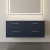 Hudson Reed Juno Wall Hung 4-Drawer Vanity Unit with Bellato Grey Worktop 1200mm Wide - Midnight Blue | Thumbnail Image