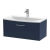Hudson Reed Juno Wall Hung 1-Drawer Vanity Unit with Basin 4 800mm Wide - Midnight Blue