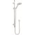 Hudson Reed Kristal Triple Concealed Mixer Shower with Modern Shower Kit and Fixed Head
