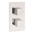Hudson Reed Lennox Concealed Shower Valve with Diverter Dual Handle - Chrome | Thumbnail Image