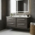 Hudson Reed Lille 1200mm 4-Drawer Wall Hung Vanity Unit with Marble Top Basin