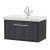 Hudson Reed Lille 800mm 1-Drawer Wall Hung Vanity Unit with Fireclay Basin | Thumbnail Image