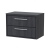 Hudson Reed Lille 800mm 2-Drawer Wall Hung Vanity Unit with Countertop