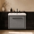 Hudson Reed Lille Wall Hung 1-Drawer Vanity Unit with 3TH Contemporary Basin 600mm Wide - Coastal Grey | Thumbnail Image