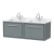 Hudson Reed Lille 1200mm 2-Drawer Wall Hung Vanity Unit with Marble Top Basin