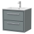 Hudson Reed Lille 600mm 2-Drawer Wall Hung Vanity Unit with Ceramic Basin | Thumbnail Image