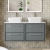 Hudson Reed Lille 1200mm 4-Drawer Wall Hung Vanity Unit with Countertop | Thumbnail Image