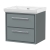 Hudson Reed Lille 600mm 2-Drawer Wall Hung Vanity Unit with Fireclay Basin | Thumbnail Image
