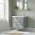 Hudson Reed Lille 600mm 2-Drawer Wall Hung Vanity Unit with Fireclay Basin