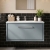 Hudson Reed Lille 800mm 1-Drawer Wall Hung Vanity Unit with Ceramic Basin | Thumbnail Image