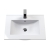 Hudson Reed Lille Wall Hung 2-Drawer Vanity Unit with 1TH Minimalist Basin 600mm Wide - Pebble Grey | Thumbnail Image