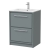 Hudson Reed Lille 600mm 2-Drawer Floor Standing Vanity Unit with Ceramic Basin