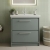 Hudson Reed Lille 800mm 2-Drawer Floor Standing Vanity Unit with Fireclay Basin