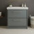 Hudson Reed Lille 800mm 2-Drawer Floor Standing Vanity Unit with Fireclay Basin | Thumbnail Image