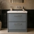 Hudson Reed Lille 800mm 2-Drawer Floor Standing Vanity Unit with Fireclay Basin | Thumbnail Image