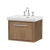 Hudson Reed Lille 600mm 1-Drawer Wall Hung Vanity Unit with Fireclay Basin