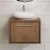 Hudson Reed Lille Wall Hung 1-Drawer Vanity Unit with Worktop 600mm Wide - Antique Oak | Thumbnail Image