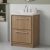 Hudson Reed Lille 600mm 2-Drawer Floor Standing Vanity Unit with Fireclay Basin