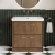Hudson Reed Lille 800mm 2-Drawer Floor Standing Vanity Unit with Fireclay Basin | Thumbnail Image