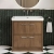 Hudson Reed Lille 800mm 2-Drawer Floor Standing Vanity Unit with Fireclay Basin | Thumbnail Image
