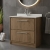 Hudson Reed Lille 800mm 2-Drawer Floor Standing Vanity Unit with Ceramic Basin