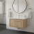 Hudson Reed Lille 800mm 1-Drawer Wall Hung Vanity Unit with Ceramic Basin