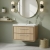 Hudson Reed Lille 800mm 2-Drawer Wall Hung Vanity Unit with Ceramic Basin