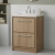 Hudson Reed Lille 600mm 2-Drawer Floor Standing Vanity Unit with Fireclay Basin