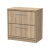 Hudson Reed Lille Floor Standing 2-Drawer Vanity Unit with Worktop 800mm Wide - Bleached Oak | Thumbnail Image
