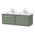 Hudson Reed Lille 1200mm 2-Drawer Wall Hung Vanity Unit with Marble Top Basin