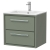 Hudson Reed Lille 600mm 2-Drawer Wall Hung Vanity Unit with Ceramic Basin | Thumbnail Image