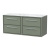 Hudson Reed Lille 1200mm 4-Drawer Wall Hung Vanity Unit with Countertop