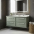 Hudson Reed Lille 1200mm 4-Drawer Wall Hung Vanity Unit with Marble Top Basin