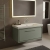 Hudson Reed Lille 800mm 1-Drawer Wall Hung Vanity Unit with Fireclay Basin