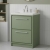 Hudson Reed Lille 600mm 2-Drawer Floor Standing Vanity Unit with Fireclay Basin