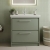 Hudson Reed Lille 800mm 2-Drawer Floor Standing Vanity Unit with Fireclay Basin
