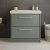 Hudson Reed Lille 800mm 2-Drawer Floor Standing Vanity Unit with Fireclay Basin | Thumbnail Image