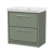 Hudson Reed Lille 800mm 2-Drawer Floor Standing Vanity Unit with Fireclay Basin | Thumbnail Image