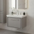 Hudson Reed Lille 600mm 1-Drawer Wall Hung Vanity Unit with Fireclay Basin