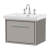 Hudson Reed Lille 600mm 1-Drawer Wall Hung Vanity Unit with Fireclay Basin