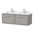 Hudson Reed Lille 1200mm 2-Drawer Wall Hung Vanity Unit with Marble Top Basin