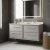 Hudson Reed Lille 1200mm 4-Drawer Wall Hung Vanity Unit with Marble Top Basin