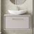 Hudson Reed Lille 800mm 1-Drawer Wall Hung Vanity Unit with Countertop | Thumbnail Image