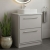 Hudson Reed Lille Floor Standing 2-Drawer Vanity Unit with Carrara Marble Worktop 600mm Wide - Pebble Grey | Thumbnail Image