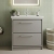 Hudson Reed Lille 800mm 2-Drawer Floor Standing Vanity Unit with Fireclay Basin