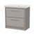 Hudson Reed Lille 800mm 2-Drawer Floor Standing Vanity Unit with Fireclay Basin | Thumbnail Image