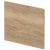 Hudson Reed MFC Shower Bath End Panel 540mm H x 700mm W - Autumn Oak